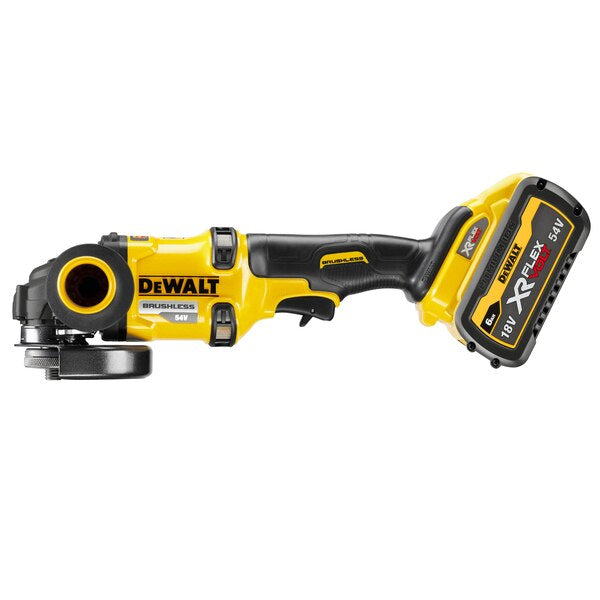 Dewalt DCG418T2-QW - Smerigliatrice angolare 125 mm 54V XR FLEXVOLT 2 X 6Ah