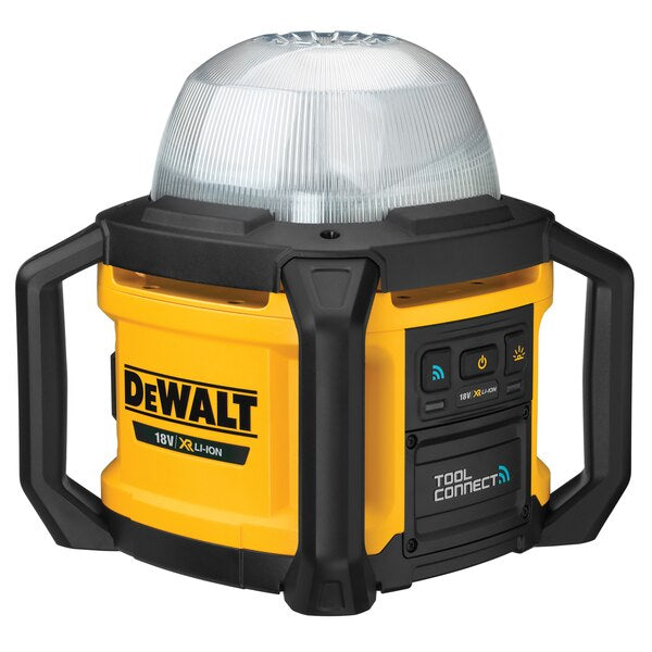 Dewalt DCL074-XJ - Faro LED con fascio di luce a 360° XR 18V (senza batterie e caricbatteria)