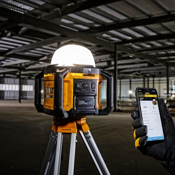 Dewalt DCL074-XJ - Faro LED con fascio di luce a 360° XR 18V (senza batterie e caricbatteria)