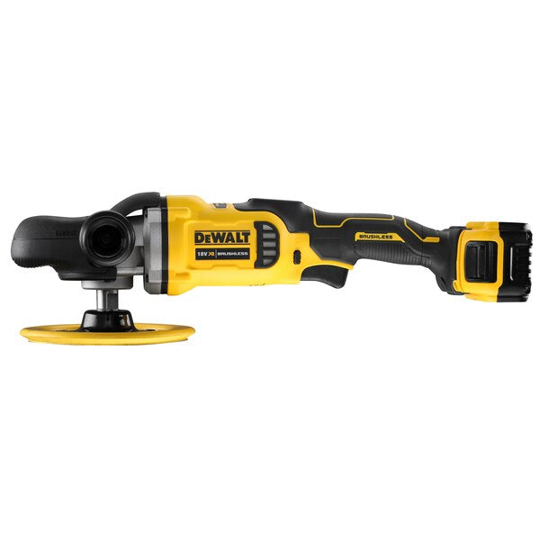 Dewalt DCM849P2-QW - Lucidatrice a batteria da 18V, 2 batteria da 5Ah