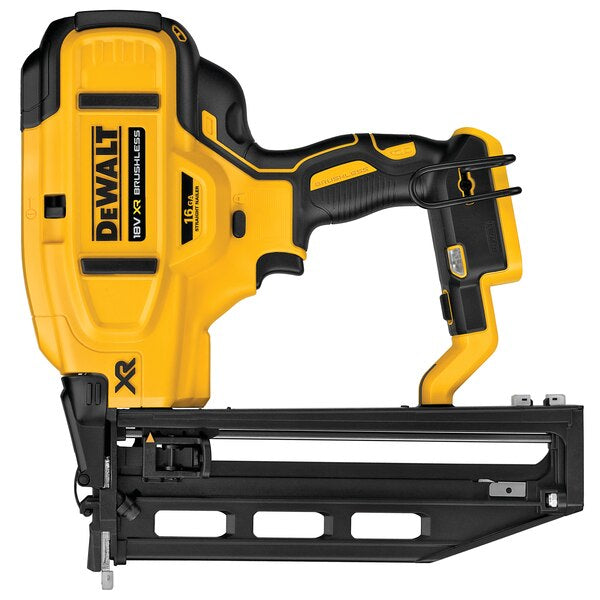 Dewalt DCN662NT-XJ - Groppinatrice a batteria 16 ga, solo corpo
