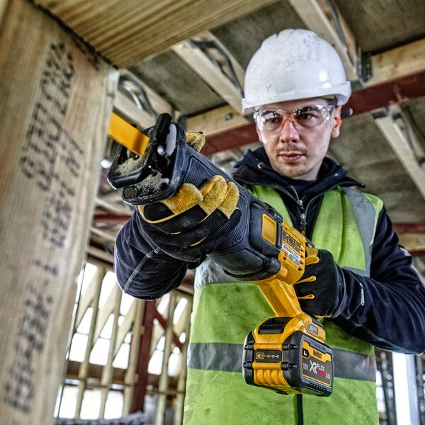 Dewalt DCS389T2-QW - Sega universale a gatuccio a batteria 54V XR FLEXVOLT - 2 x 6 Ah