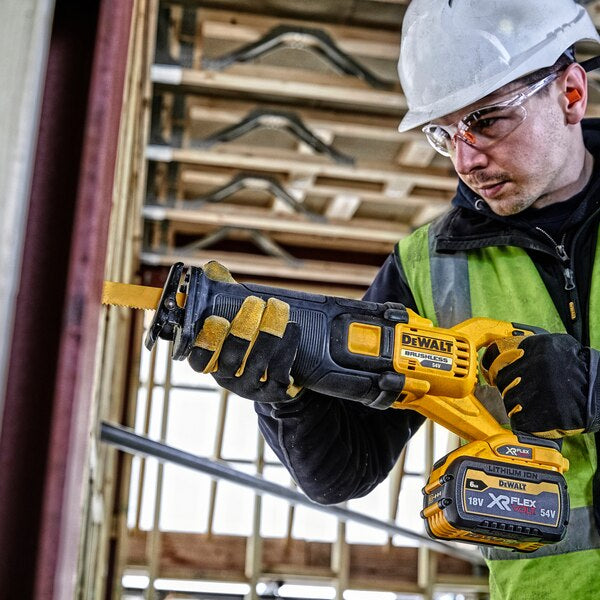 Dewalt DCS389T2-QW - Sega universale a gatuccio a batteria 54V XR FLEXVOLT - 2 x 6 Ah