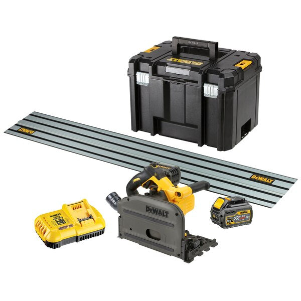 Dewalt DCS520T2R-QW - Sega a Affondamento XR FLEXVOLT 54V 6.0Ah BRUSHLESS con guida