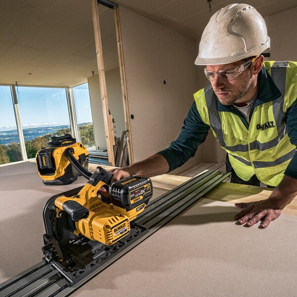 Dewalt DCS520T2R-QW - Sega a Affondamento XR FLEXVOLT 54V 6.0Ah BRUSHLESS con guida