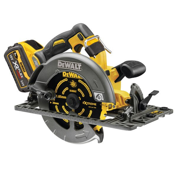 Dewalt DCS579X2-QW - Sega circolare a batteria 54V XR Flexvolt, 2 x 9Ah