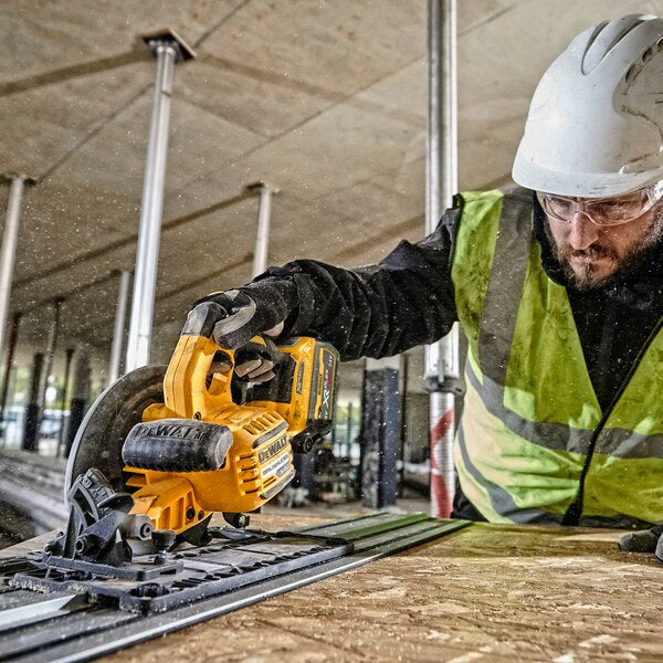 Dewalt DCS579X2-QW - Sega circolare a batteria 54V XR Flexvolt, 2 x 9Ah