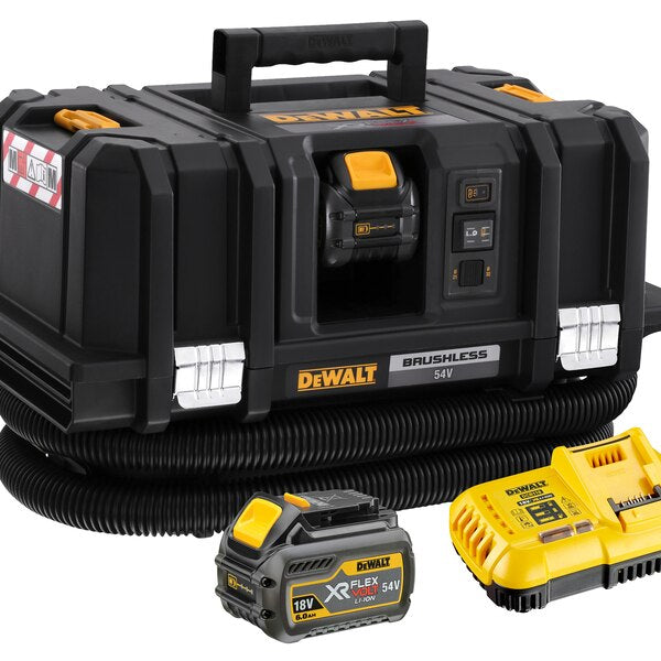 Dewalt DCV586MT2-QW - Aspiratore solidi/liquidi XR Flexvolt 54V 2 x FV 6.0Ah