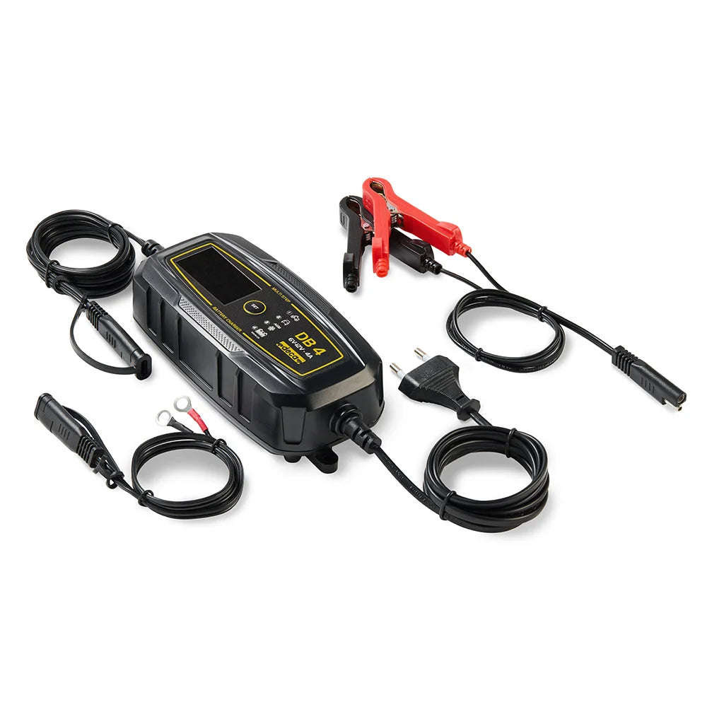 Deca DB 4 - Caricabatterie mantenitore auto moto 12V fino 90Ah