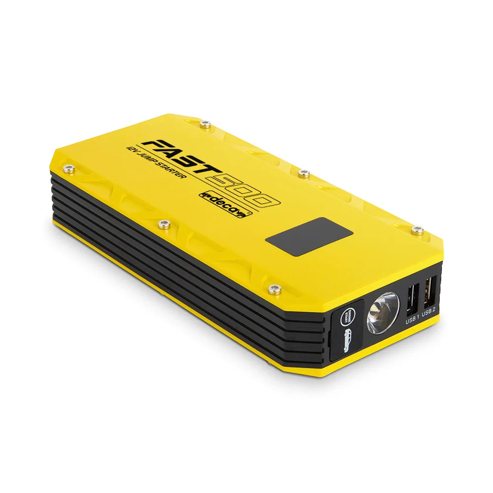 Deca FAST 500 - Avviatore d'emergenza e Power Bank con batteria al Litio 500A