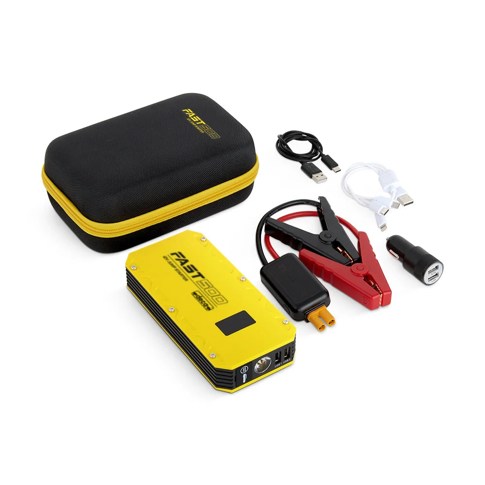 Deca FAST 500 - Avviatore d'emergenza e Power Bank con batteria al Litio 500A