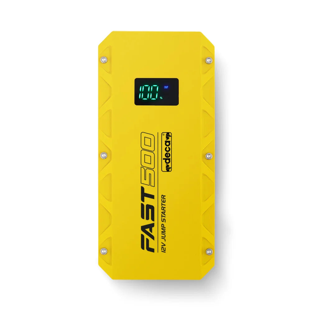 Deca FAST 500 - Avviatore d'emergenza e Power Bank con batteria al Litio 500A