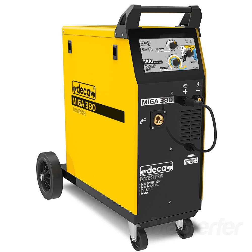 Deca MIGA 380 - Saldatrice multiprocesso sinergica corpo macchina