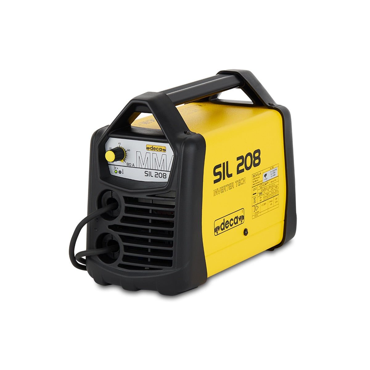 Deca SIL 208 Kit - Saldatrice ELETTRODO inverter (80 A) con KIT completo