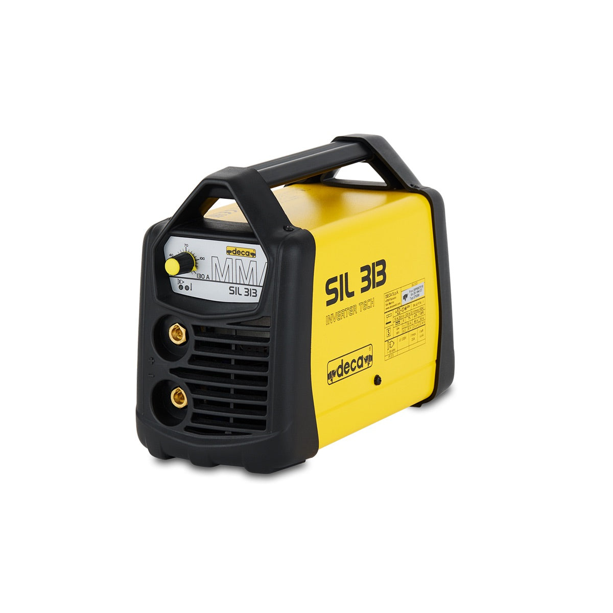 Deca SIL 313 - Saldatrice inverter (130 A) con KIT completo pronta all'uso