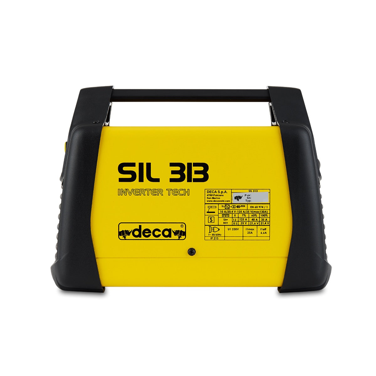 Deca SIL 313 - Saldatrice inverter (130 A) con KIT completo pronta all'uso