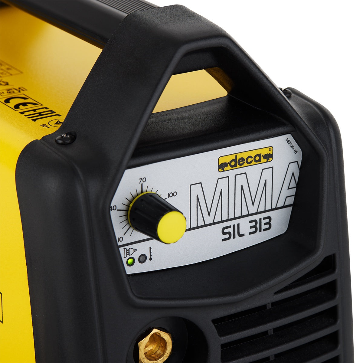 Deca SIL 313 - Saldatrice inverter (130 A) con KIT completo pronta all'uso