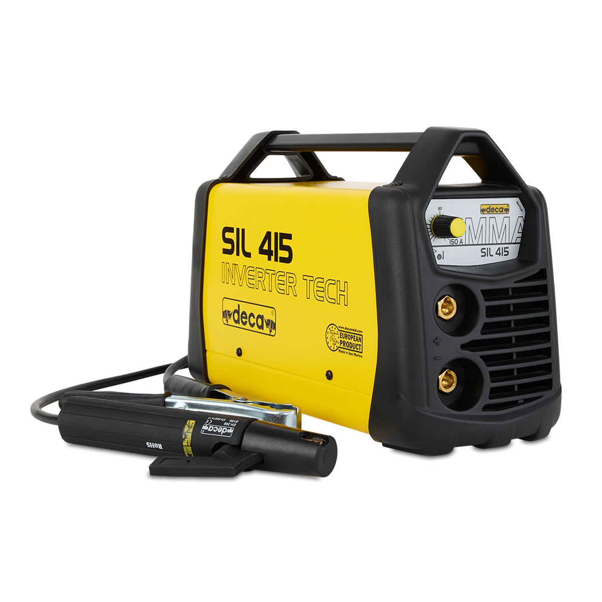 Deca SIL 415 - Saldatrice inverter (150 A) con KIT completo pronta all'uso