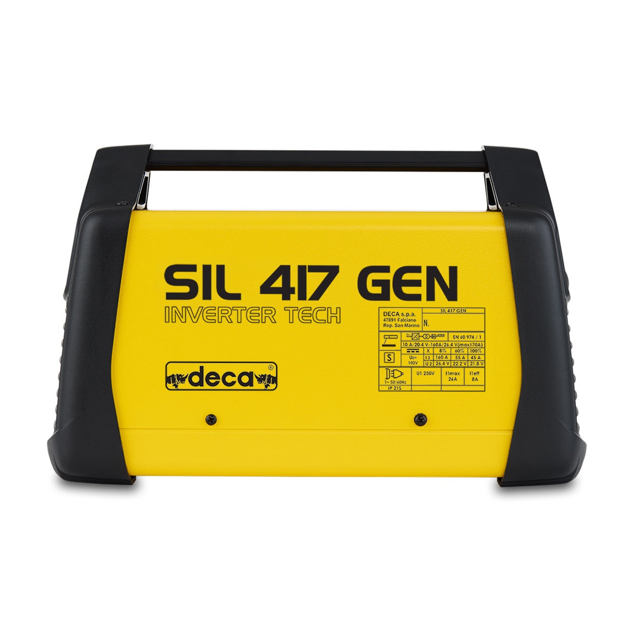 Deca SIL 417 GEN - Saldatrice inverter (170 A) con KIT completo pronta all'uso