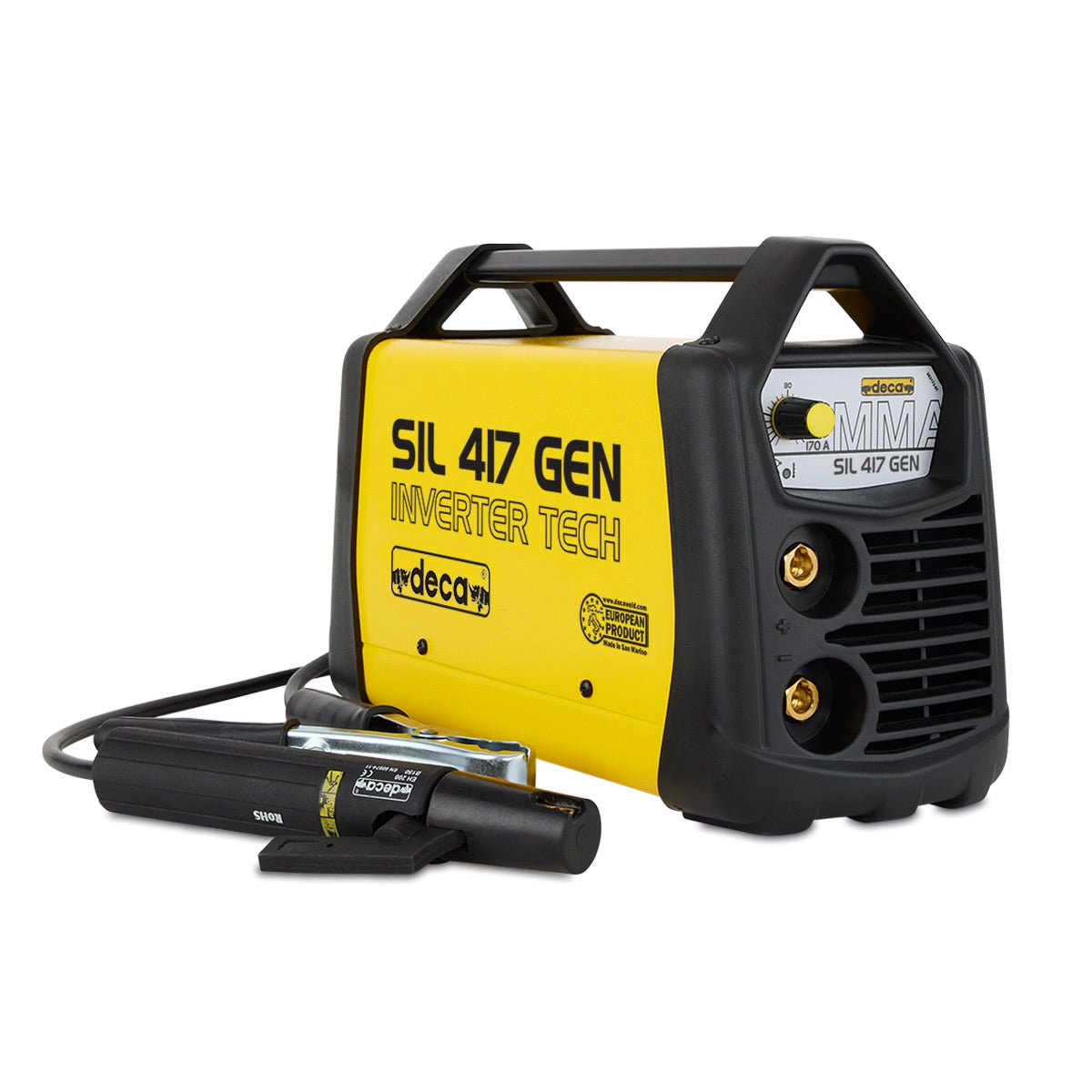 Deca SIL 417 GEN - Saldatrice inverter (170 A) con KIT completo pronta all'uso