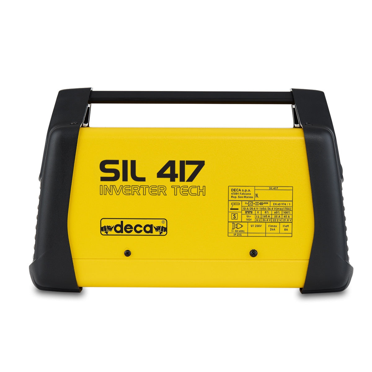 Deca SIL 417 - Saldatrice inverter (170 A) con KIT completo pronta all'uso