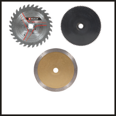 Einhell TC-CS 89 - Mini sega circolare con lama da Ø89 mm