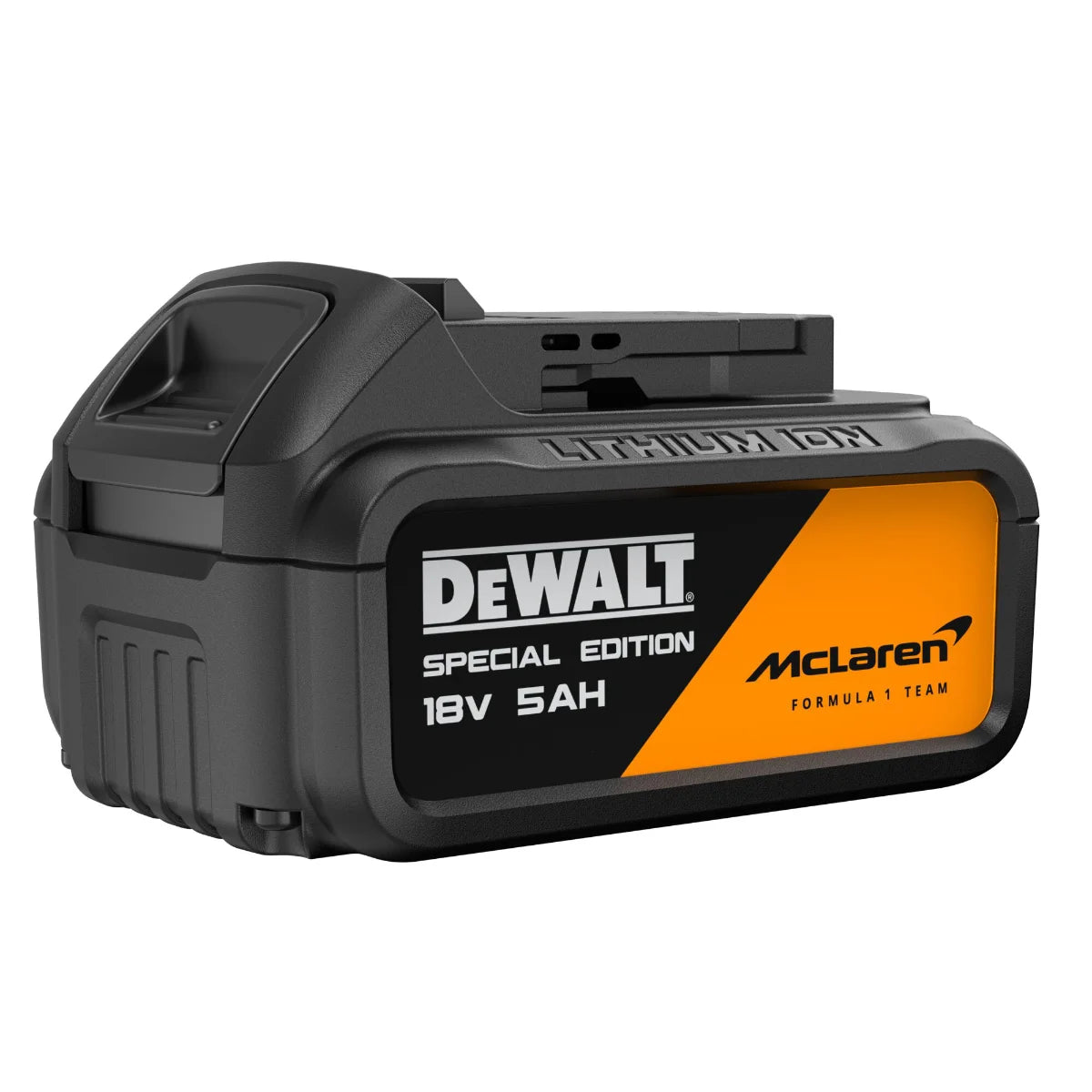 Dewalt DCD86MP2T-QW McLaren - Trapano avvitatore con percussione - 2 batterie da 5Ah 18V