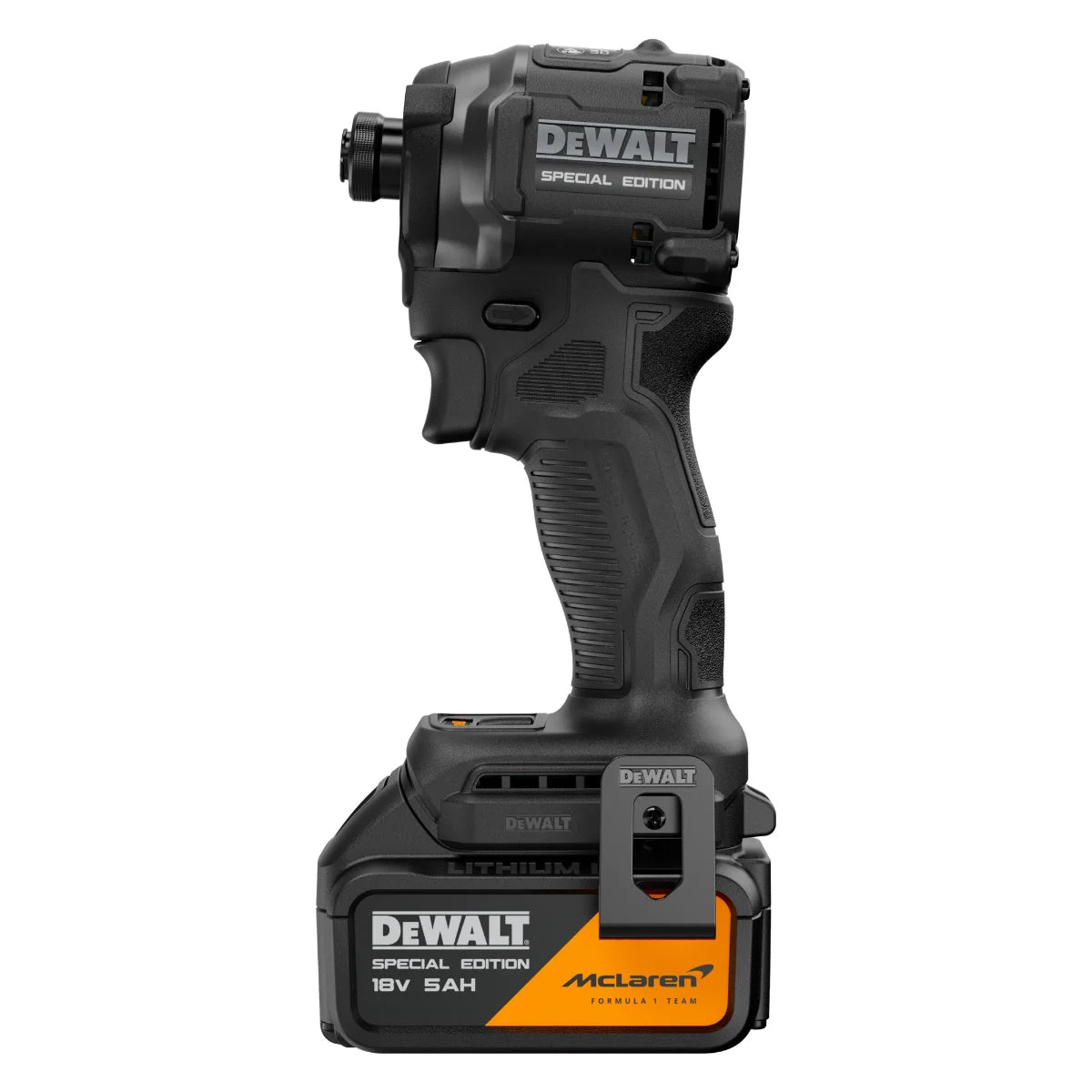 Dewalt DCF86MP2T-QW McLaren - Avvitatore ad impulsi 1/4'' 18V XR, 2 x 5Ah