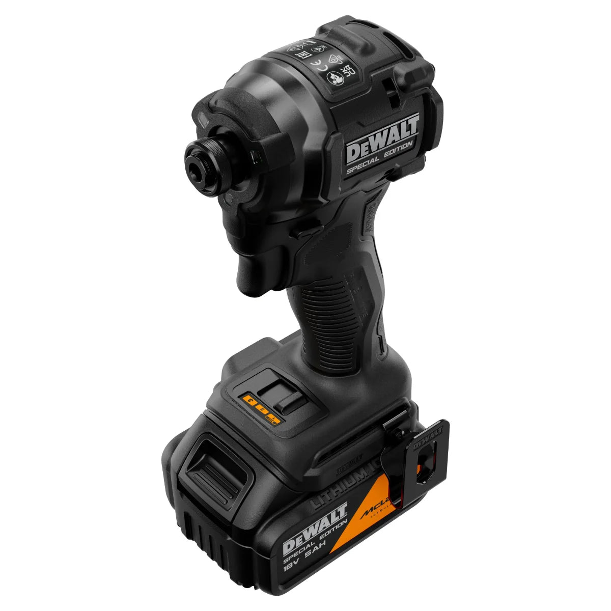 Dewalt DCF86MP2T-QW McLaren - Avvitatore ad impulsi 1/4'' 18V XR, 2 x 5Ah
