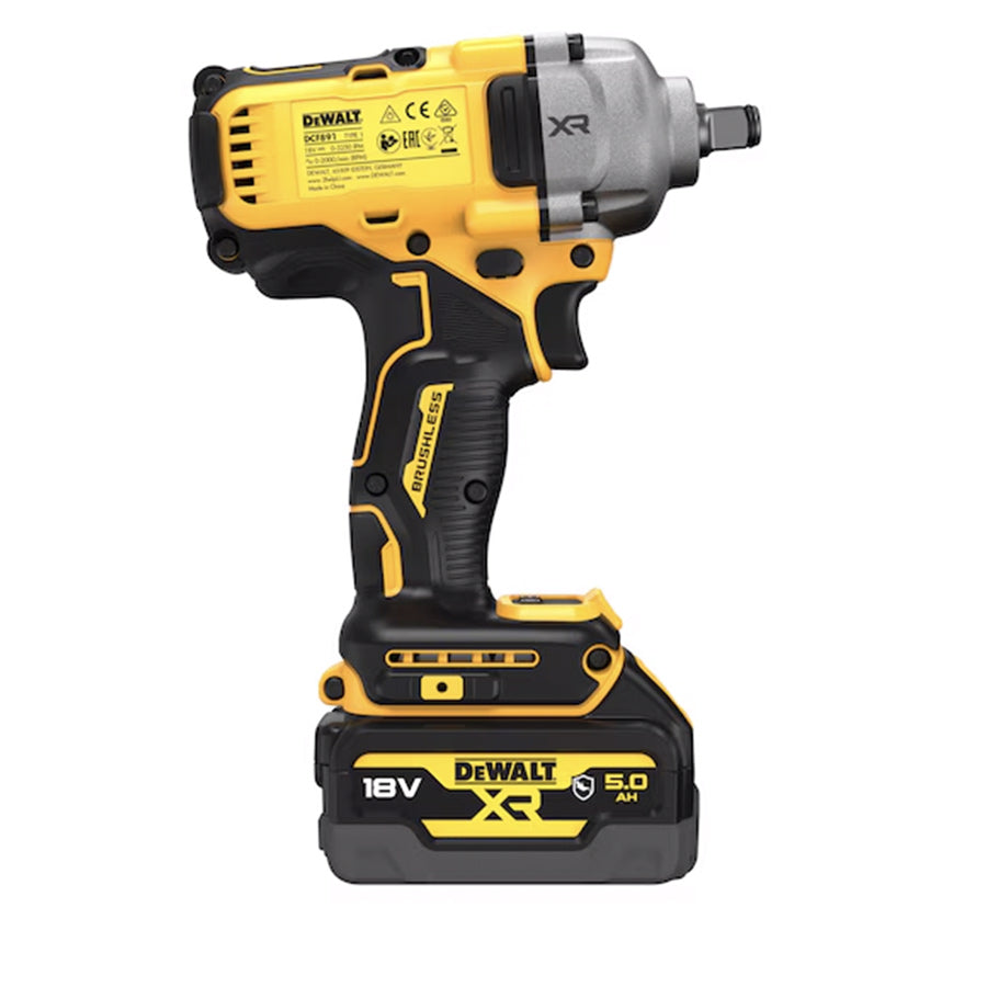 Dewalt DCF891P2G-QW - Avvitatore a impulsi da 1/2" 18V - 1084Nm - 2 x 5 Ah in termoformato