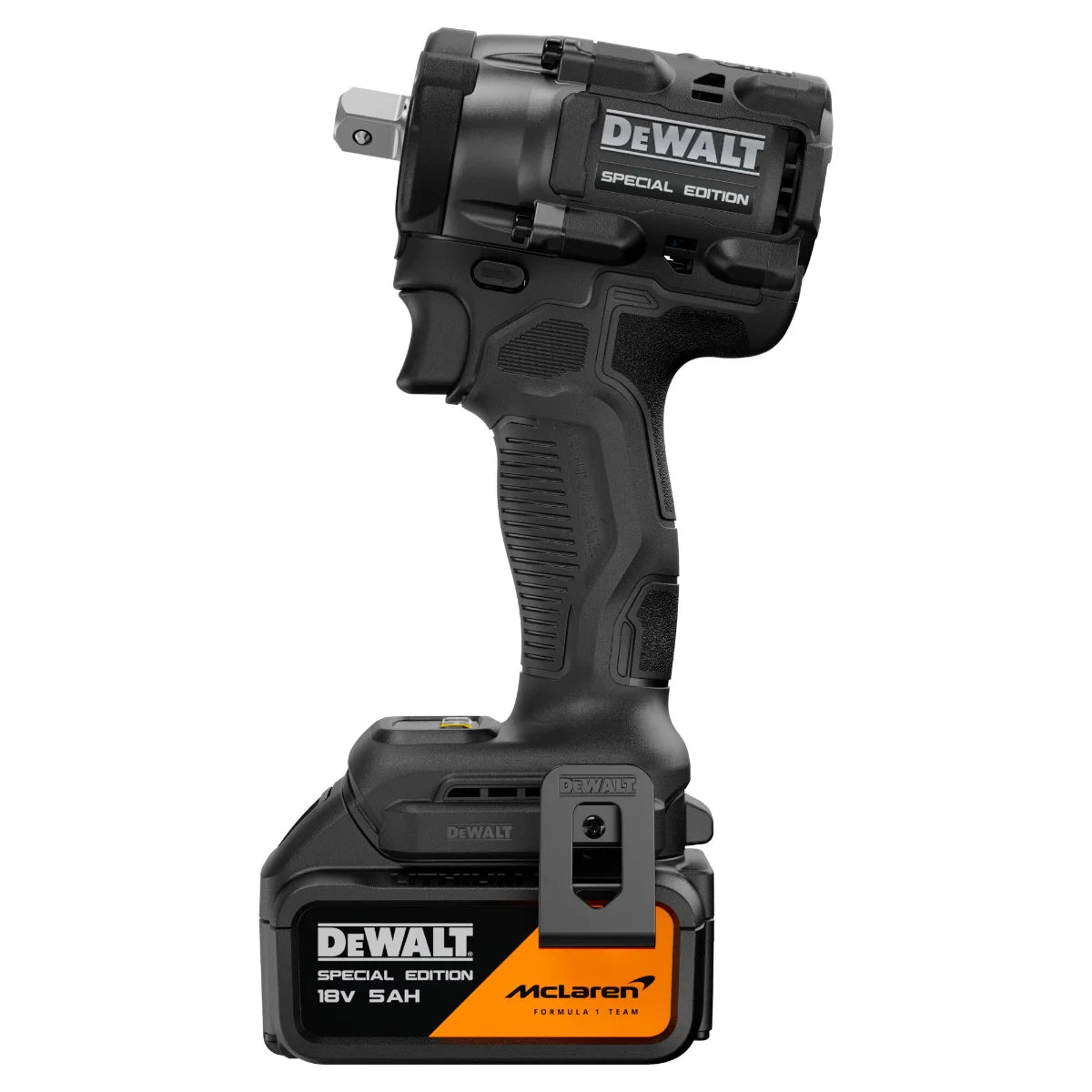 Dewalt DCF92MP2T-QW McLaren - Avvitatore ad impulsi 1/2'' 18V XR, 2 x 5Ah