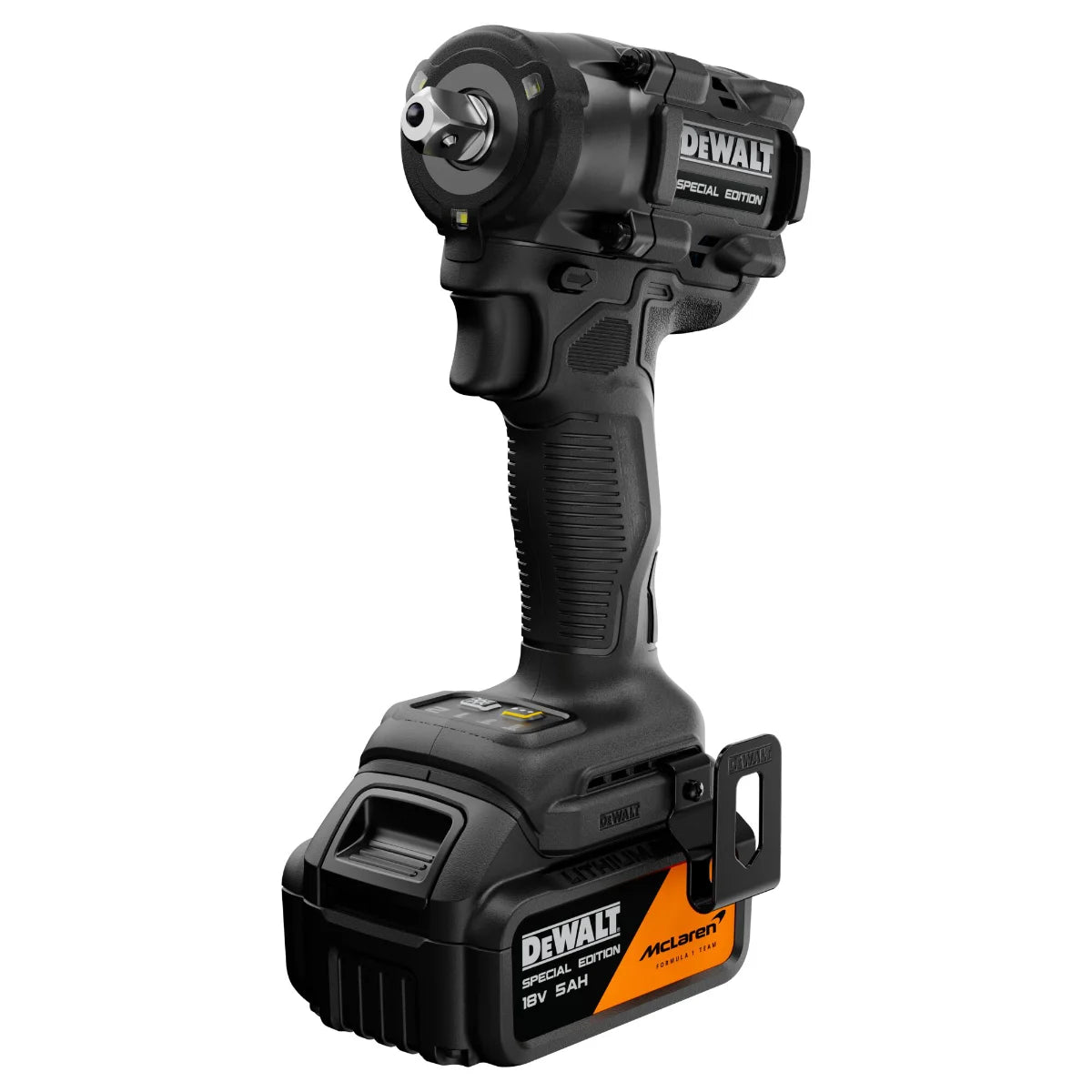 Dewalt DCF92MP2T-QW McLaren - Avvitatore ad impulsi 1/2'' 18V XR, 2 x 5Ah
