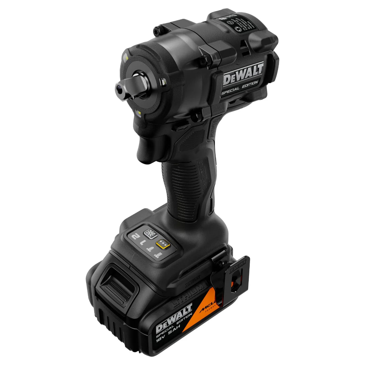 Dewalt DCF92MP2T-QW McLaren - Avvitatore ad impulsi 1/2'' 18V XR, 2 x 5Ah