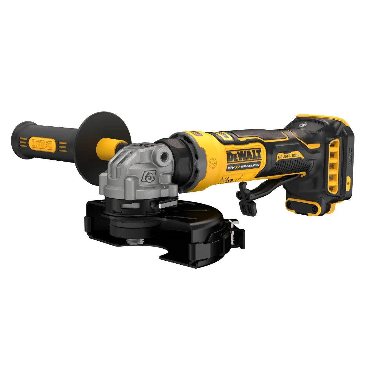Dewalt DCG404NT-XJ - Smerigliatrice angolare compatta 125mm, a batteria 18V, solo corpo
