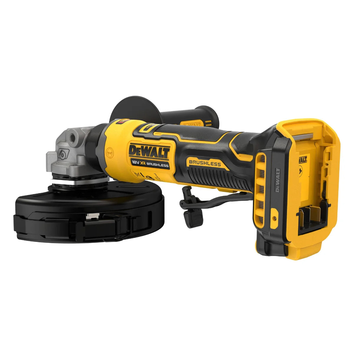 Dewalt DCG404NT-XJ - Smerigliatrice angolare compatta 125mm, a batteria 18V, solo corpo