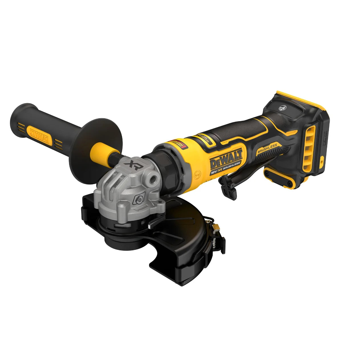 Dewalt DCG404NT-XJ - Smerigliatrice angolare compatta 125mm, a batteria 18V, solo corpo
