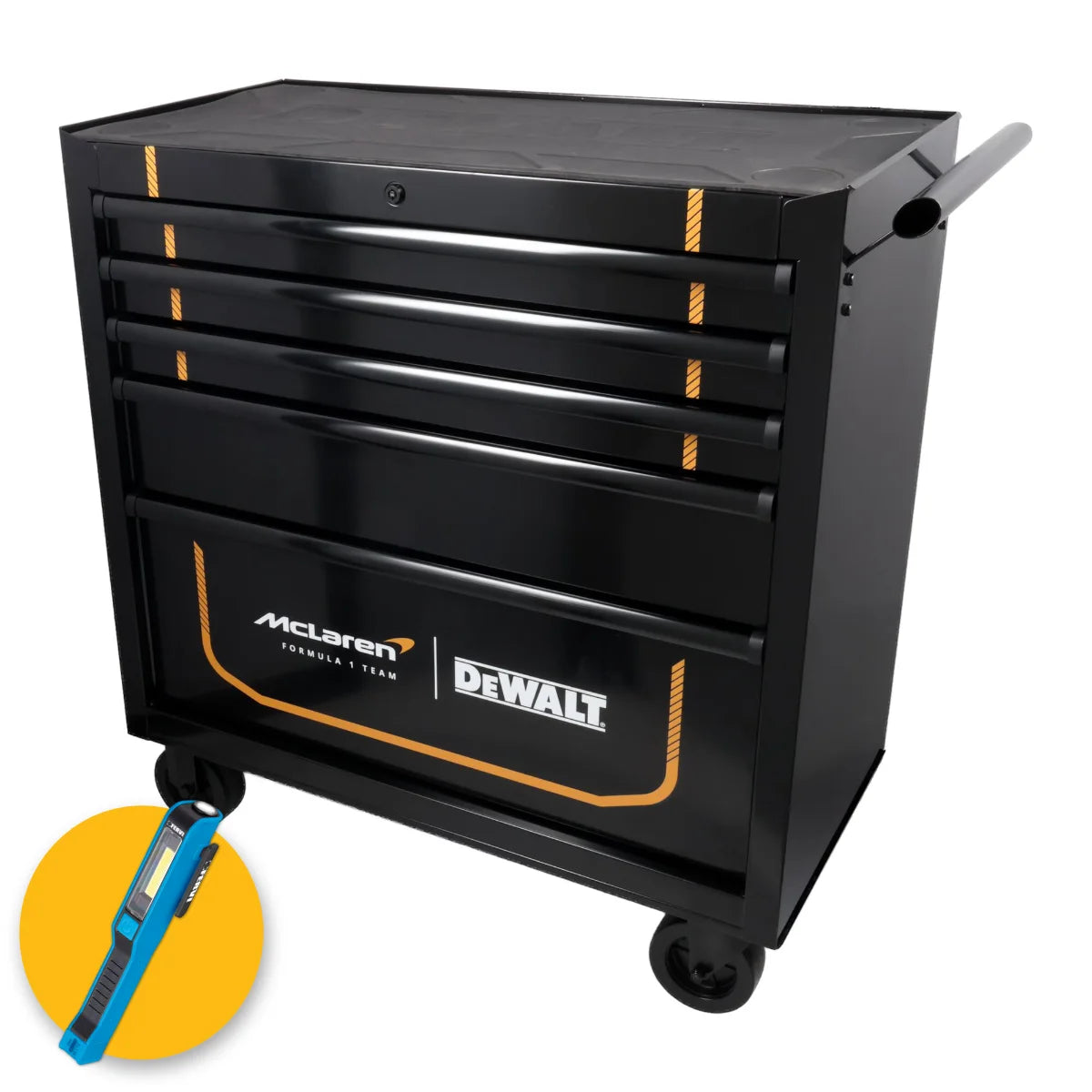 Dewalt DWST98236-1 - Carrello portautensili Dewalt McLaren 5 cassetti, vuoto