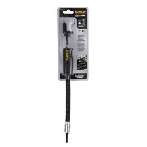 Dewalt DT20501-QZ - Portainserti ad angolo con impugnatura e albero flessibile - attacco esagonale da 1/4"