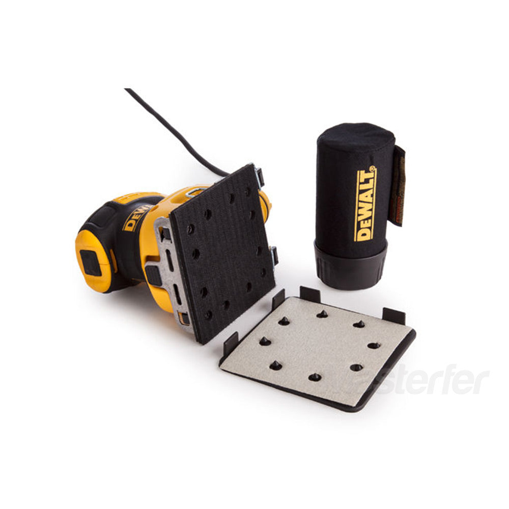 Dewalt DWE6411Z-IT + CON4011 - Levigatrice orbitale con accessorio per persiane DOTAZIONE