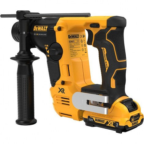 Dewalt DCH072L2-QW - Tassellatore SDS-Plus a batteria 12V XR, 2 x 3Ah