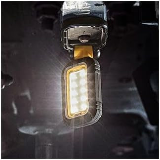 Dewalt DCL182-XJ - Torcia led a testa rotante con ricarica USB 