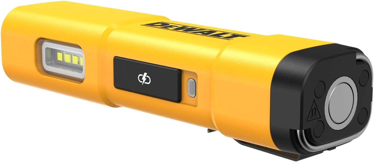 Dewalt DCL183 - Torcia led magnetica ricaricabile USB 