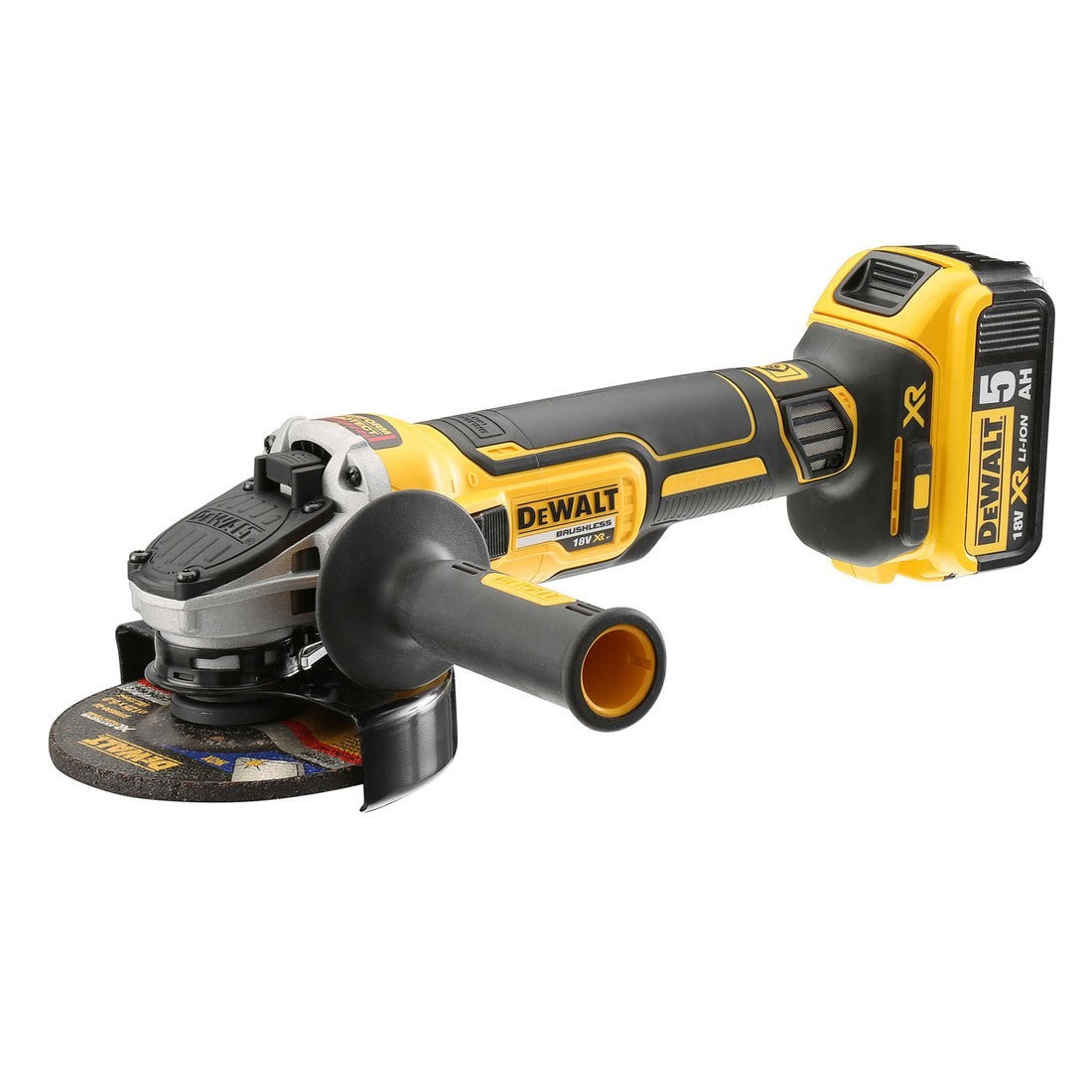 Kit Dewalt 18V DCK353P4T - Trapano DCD796 - Tassellatore DCH273 - Smerigliatrice DCG405
