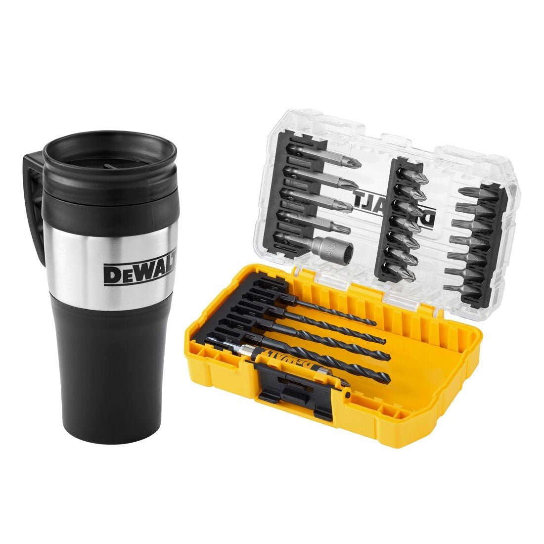 Dewalt DT70707 - Set punte per trapano avvitare/forare 25 pezzi + Thermos in OMAGGIO