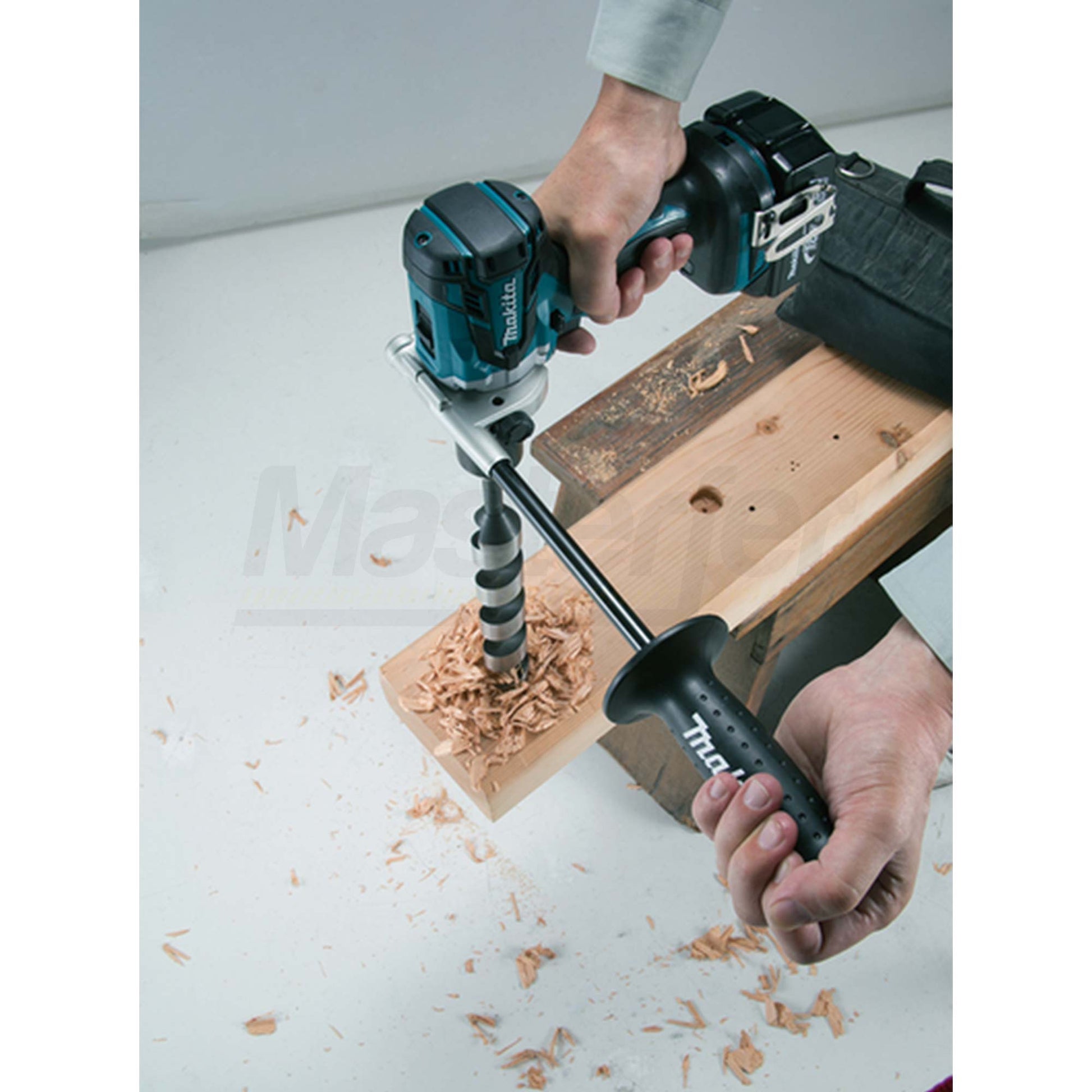 Makita DHP484RTJ - Trapano avvitatore a batteria con percussione, 2 x 5ah in valigetta foratura legno