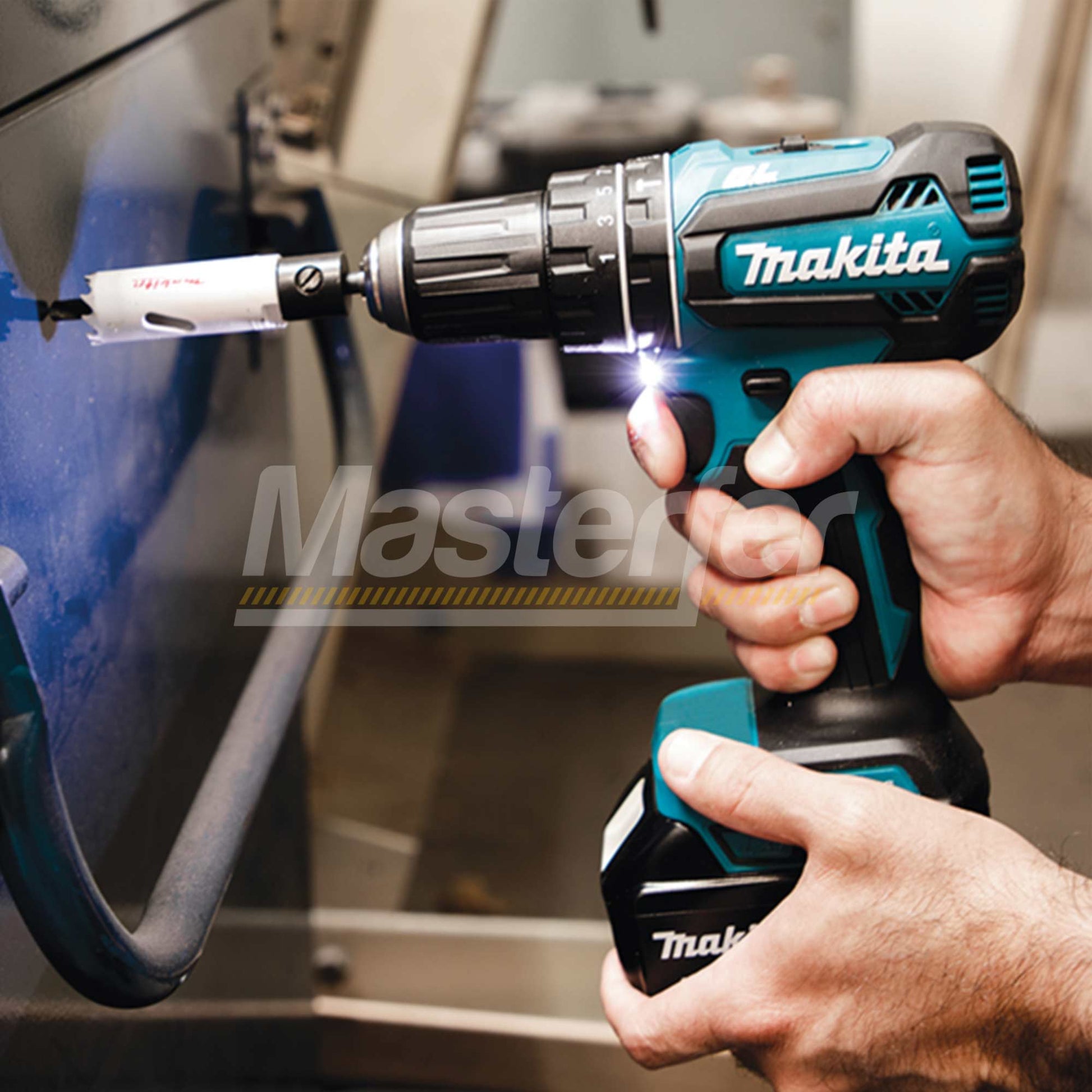 makita dhp485 trapano avvitatore foratura