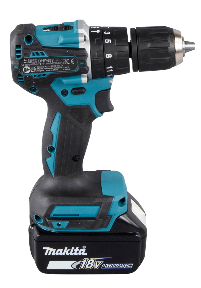 Makita DLX2414JX4 - Trapano a percussione + Avvitatore a impulsi + 2 x 3Ah con 38 accessori