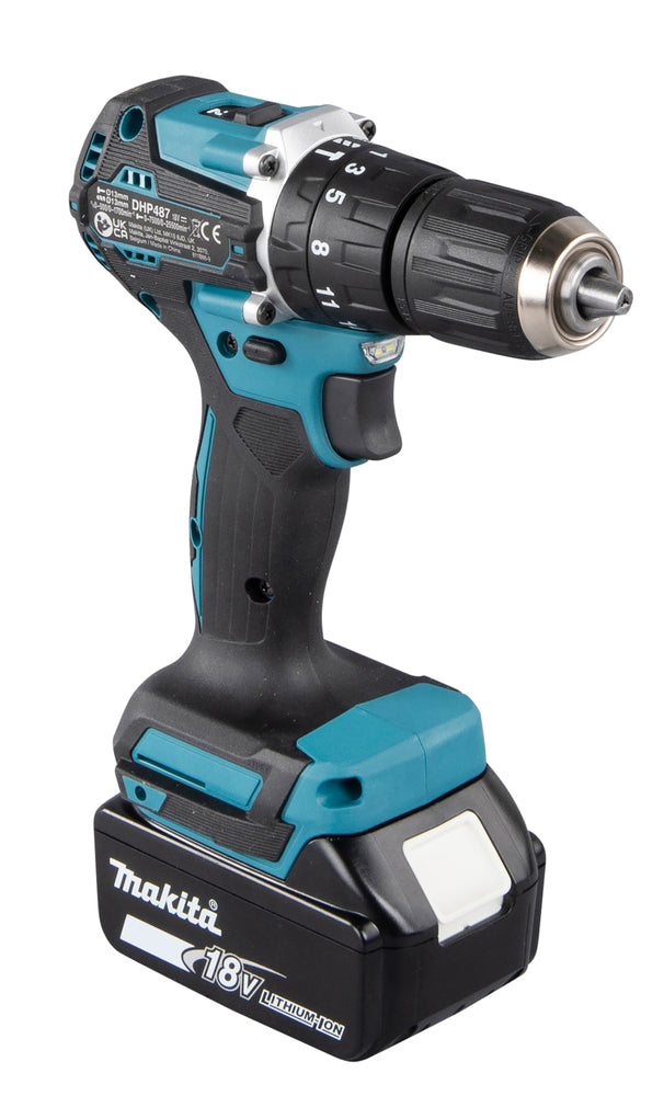 Makita DLX2414JX4 - Trapano a percussione + Avvitatore a impulsi + 2 x 3Ah con 38 accessori