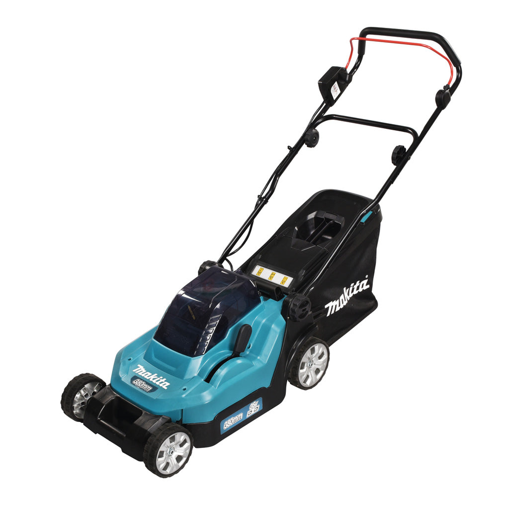 Makita DLM382Z - Rasaerba a batteria a spinta 36V (18 + 18) 38 cm - solo corpo