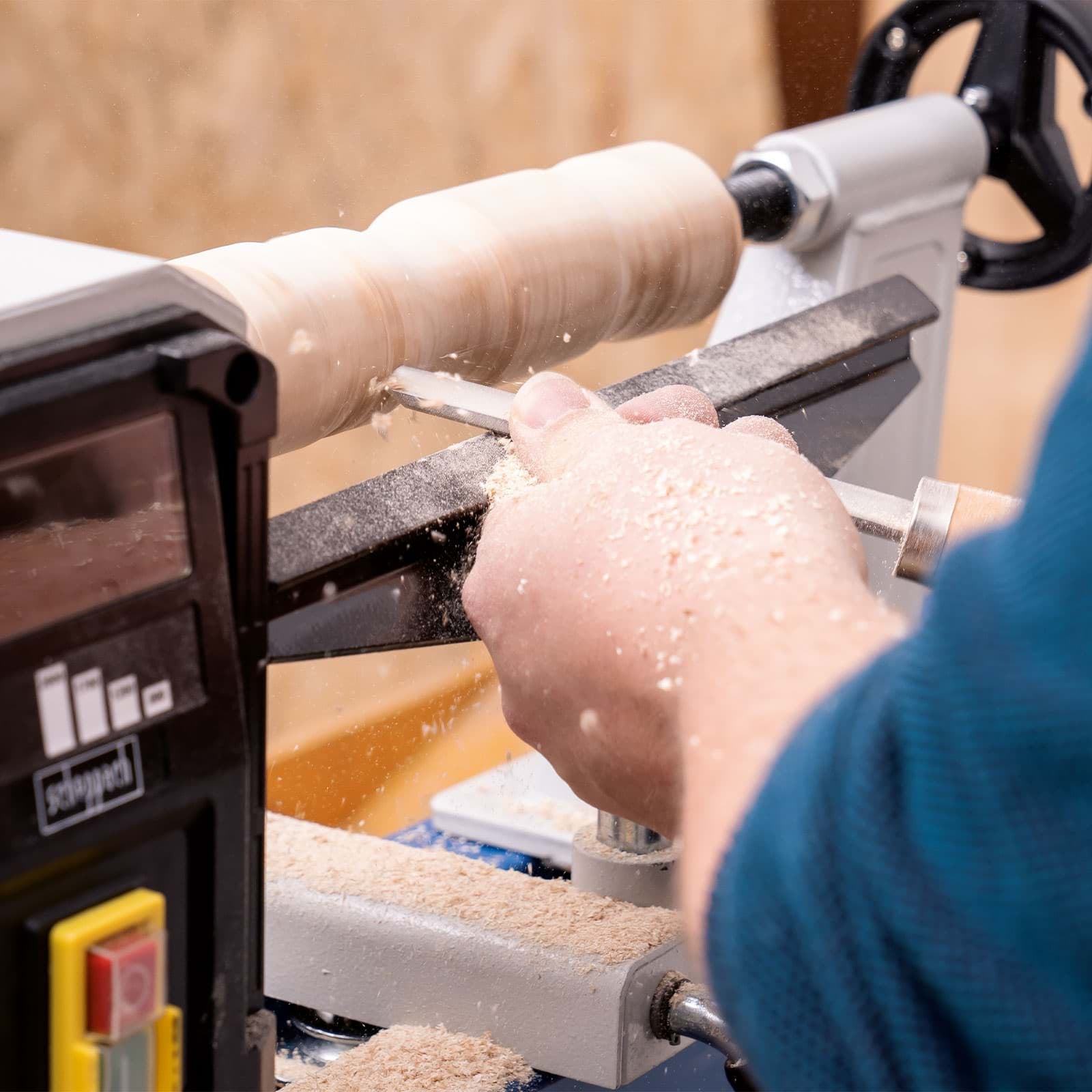 Scheppach DM500T - Tornio per legno 400w - 500mm 